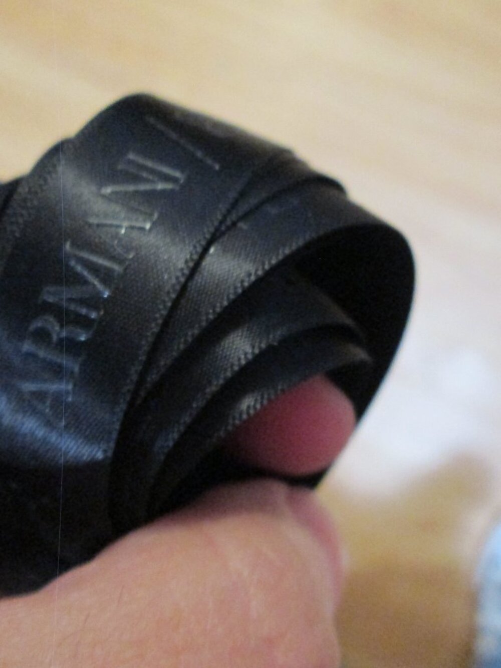 Armani Prive Super Long black ribbon, gifts,crafts or just because!